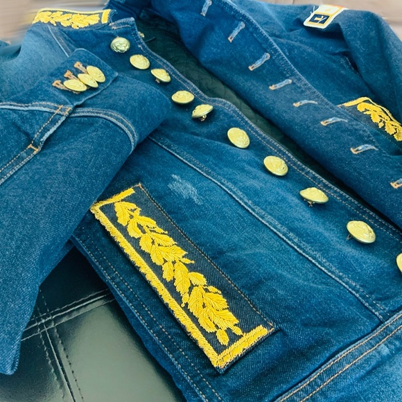 Denim Jacket luxurious - Picture 2 of 12